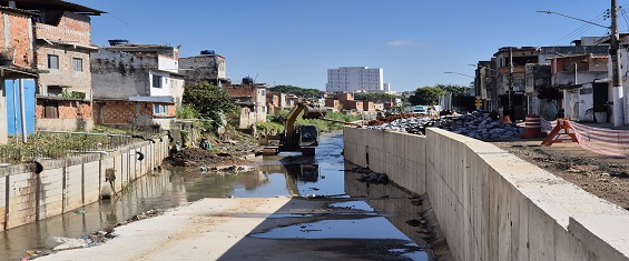 Jardim Vila Minerva, na Zona Leste, ganha nova rede de drenagem